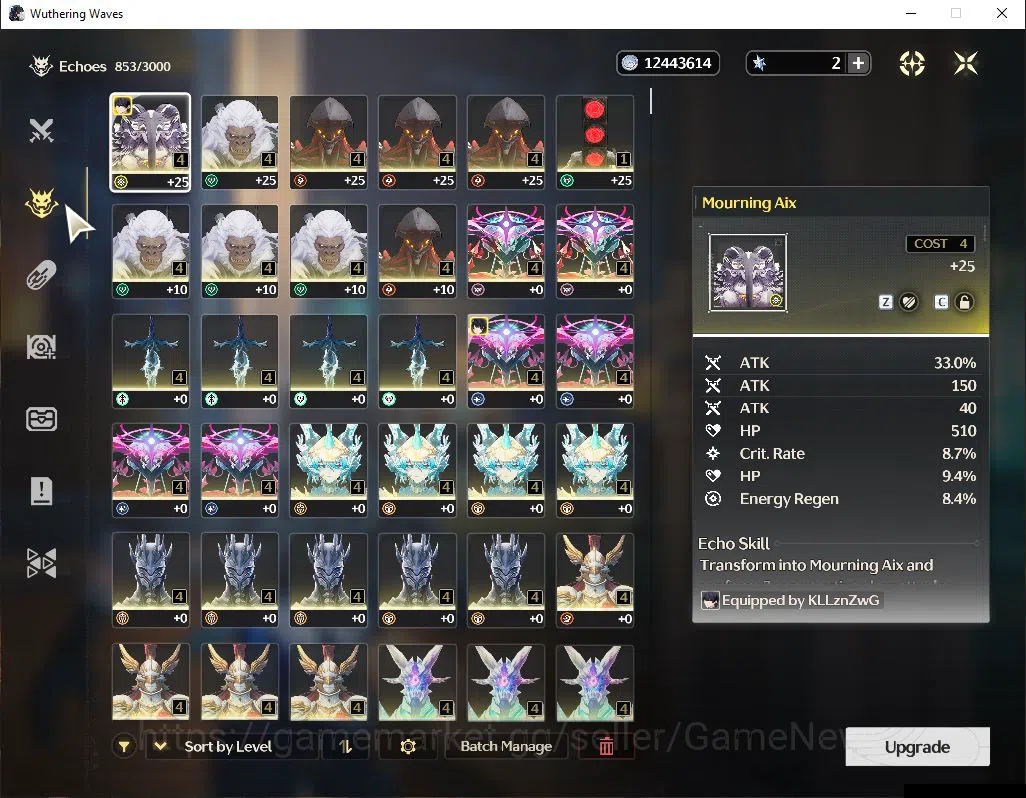 Wuthering Waves Accounts NA|UL 46|3 Limited| [Aemeath,Lupa,Changli]+Sign |D image 5