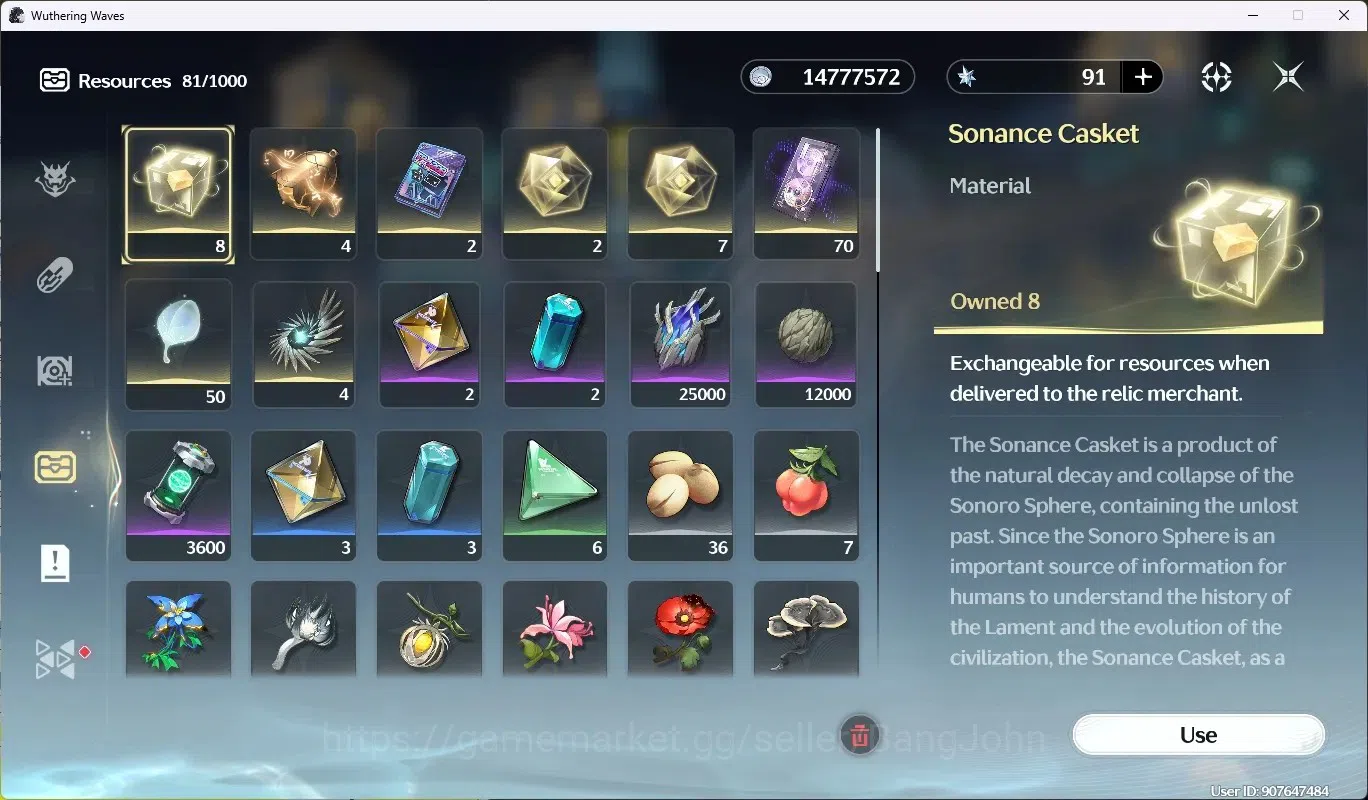 Wuthering Waves Accounts SEA|UL48 | Rank 5 |2 Char Limited [Lucy R4 + Sign, image 13