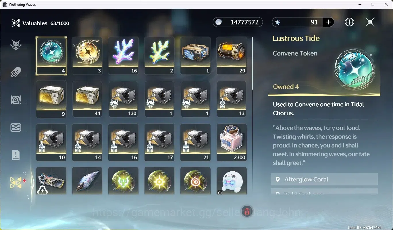 Wuthering Waves Accounts SEA|UL48 | Rank 5 |2 Char Limited [Lucy R4 + Sign, image 15