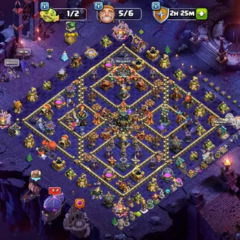 Clash of Clans Accounts Others |LKR|TH17 EXP 217-HERO 49.62.62.38.47.3