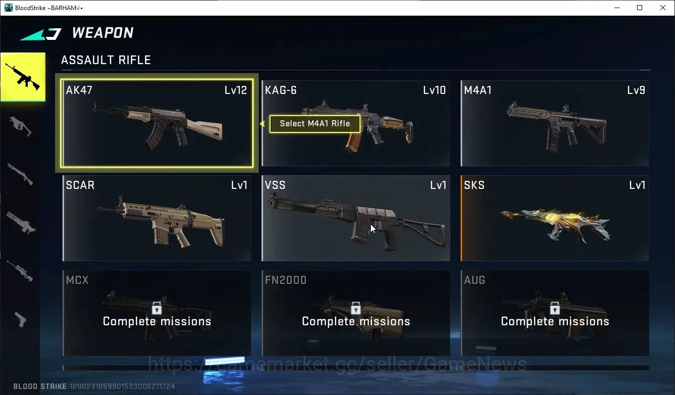 Blood Strike Accounts ASIA|1 ULTRA Gun SKS-Elysium | Legendary M700-Bloo image 6