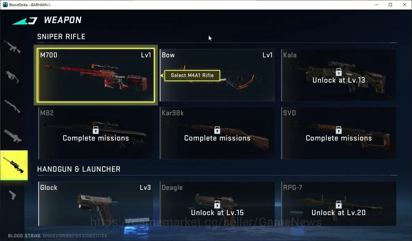 Blood Strike Accounts ASIA|1 ULTRA Gun SKS-Elysium | Legendary M700-Bloo image 9