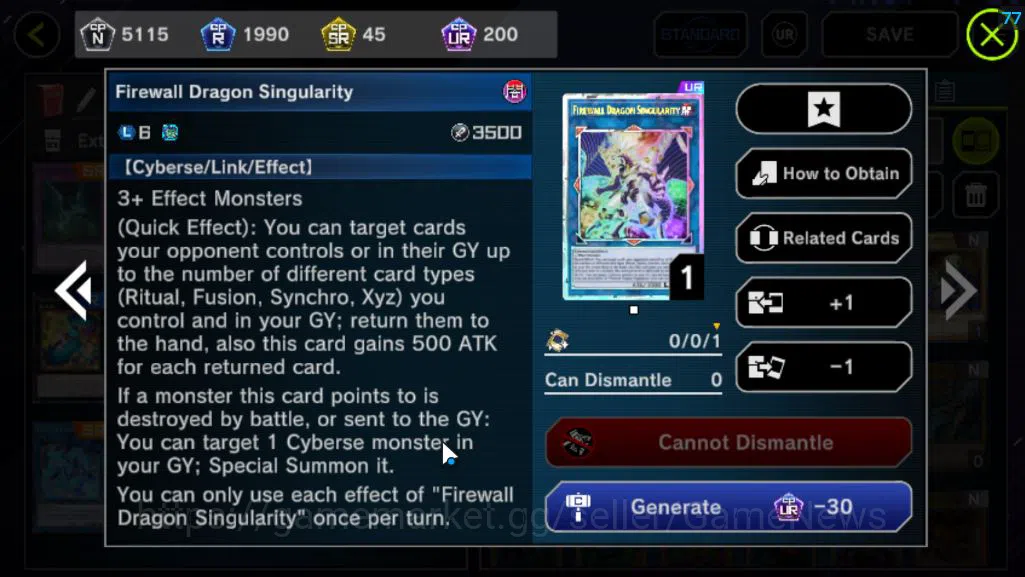 Yu-Gi-Oh! Master Duel Accounts Lv 18|20 Deck|VSK9,Dracotail,Radiant Typhon,Yummys image 10