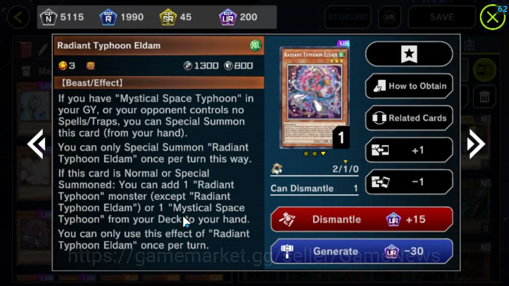 Yu-Gi-Oh! Master Duel Accounts Lv 18|20 Deck|VSK9,Dracotail,Radiant Typhon,Yummys image 13