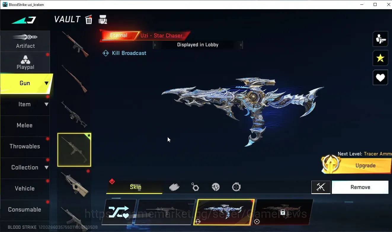 Blood Strike Accounts High-End Asia|Eternal Uzi-Star Chaser Level2|Ultra FN2000-Phantomrift|2 1