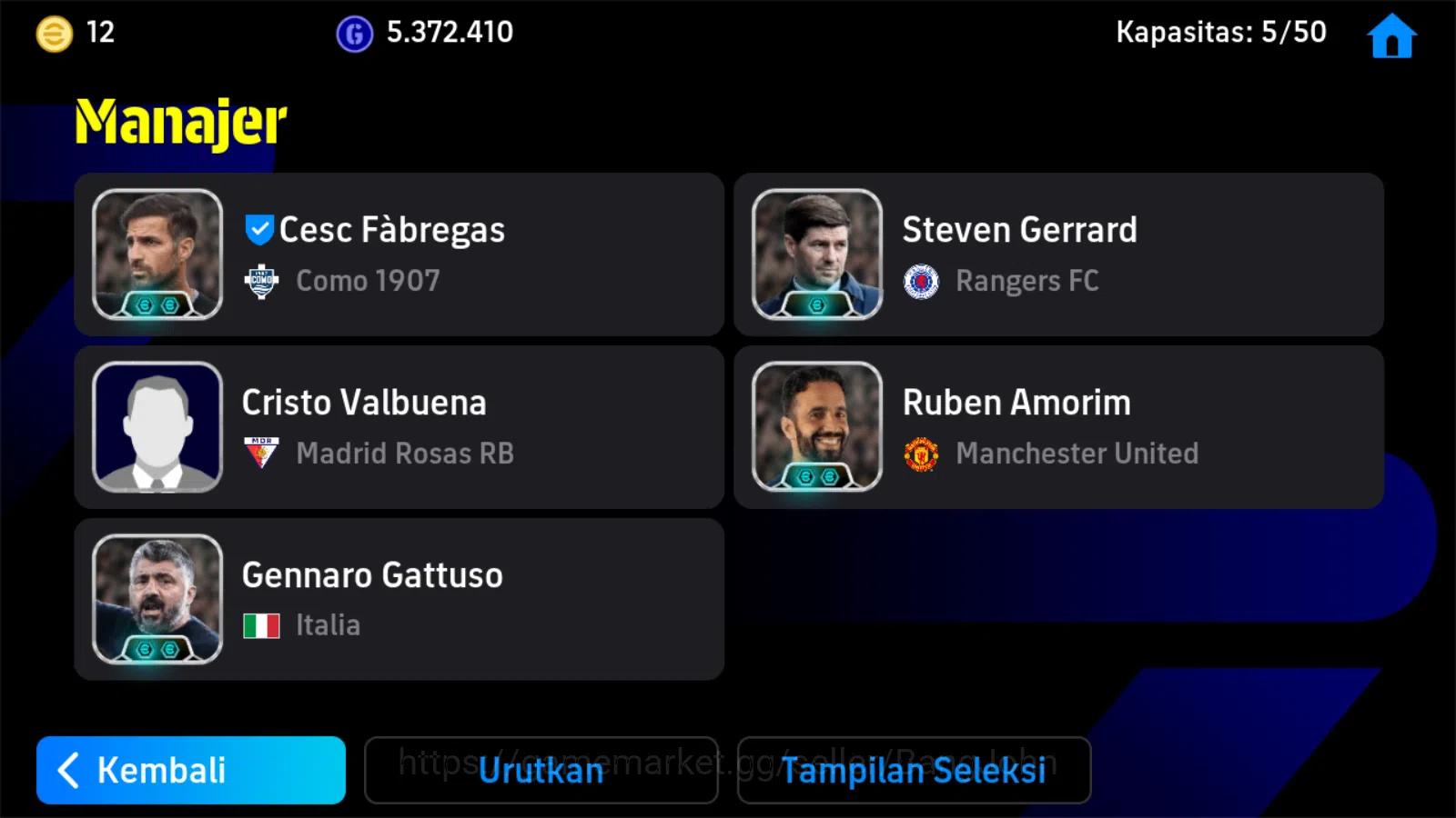 eFootball Accounts Power 3220 | carlos epic,kak epic, zola epic, mess image 3