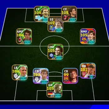 eFootball Others Power 3220 | carlos epic,kak epic, zola epic, mess image 1