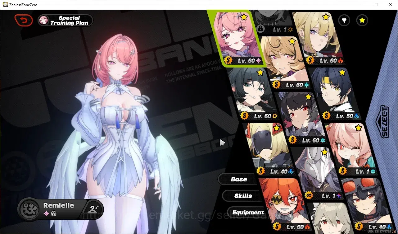 Zenless Zone Zero Accounts Others ASIA IK 57|9 Limited| (Remielle,Yidhari,Evelyn,Jane Doe)+Sign Trigger,Ellen,Pyrois Etc|MC 1