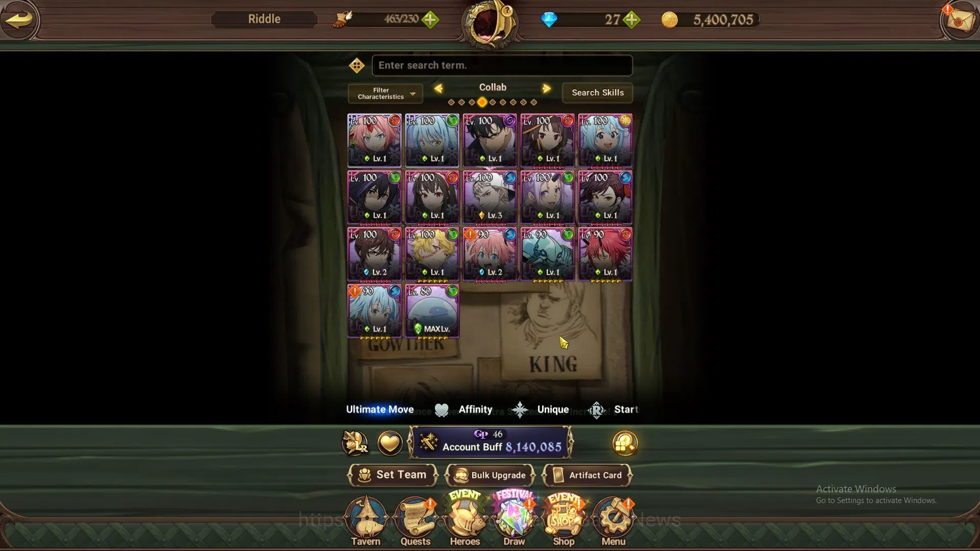 The Seven Deadly Sins: Grand Cross Accounts ASIA|8,1M CC|5 LR+13 UR+Many Collab|Cusack2/6,Eliz image 12