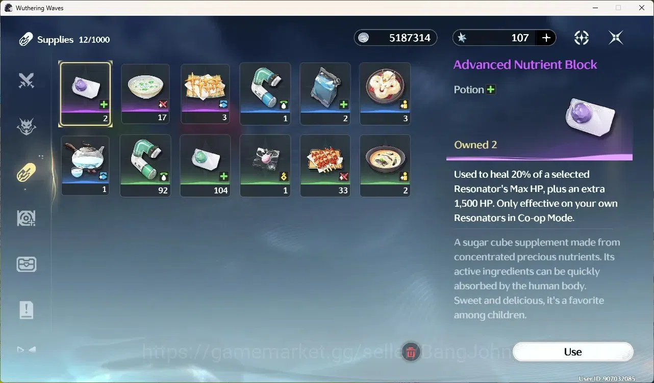 Wuthering Waves Accounts Starter SEA|UL 52|Rank 6|2 Char Limited [Phrolova Rc3, Cantarella]+Sign |Mc Female|TakeMail WW259B 15