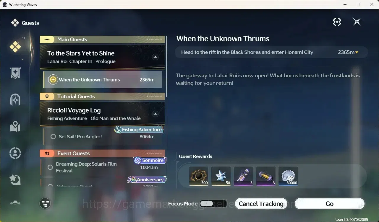 Wuthering Waves Accounts Starter SEA|UL 52|Rank 6|2 Char Limited [Phrolova Rc3, Cantarella]+Sign |Mc Female|TakeMail WW259B 20