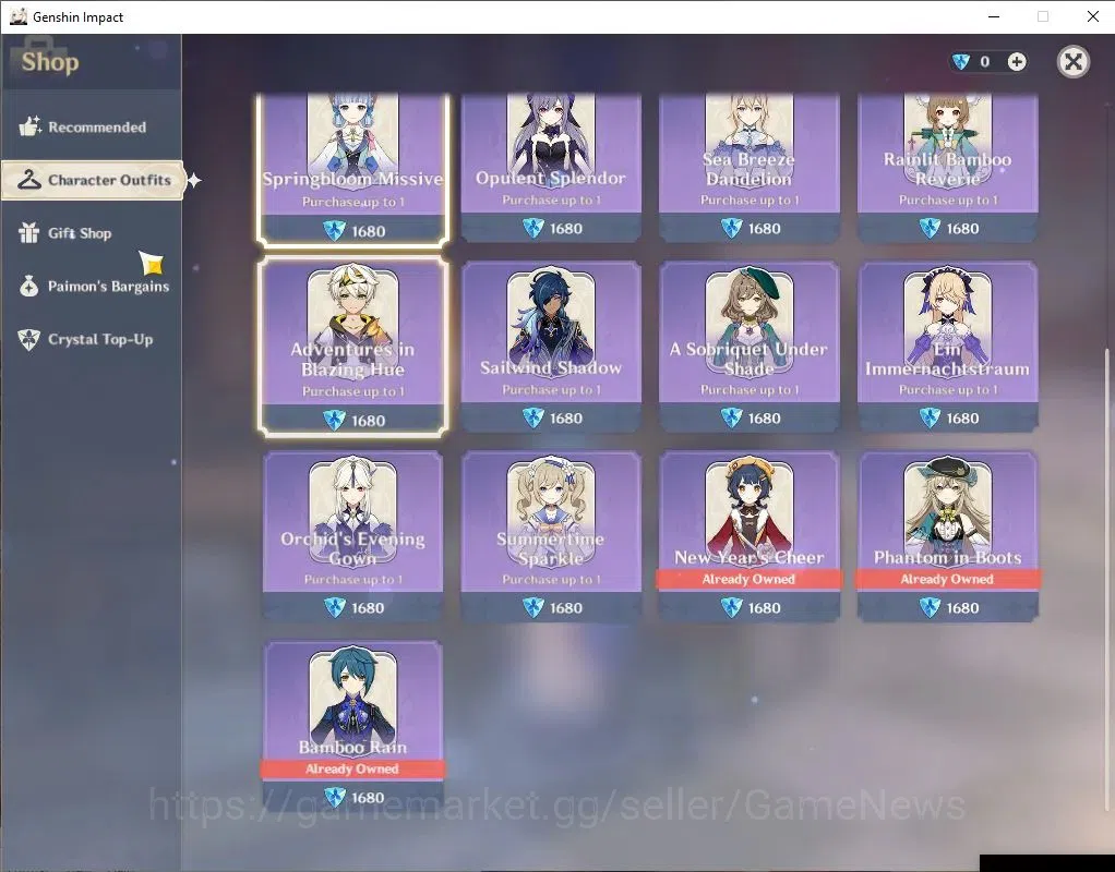 Genshin Impact Accounts Asia|AR57|7 Limit +8(*5Wep)|Clorinde+Sign,FurinaC6 image 12