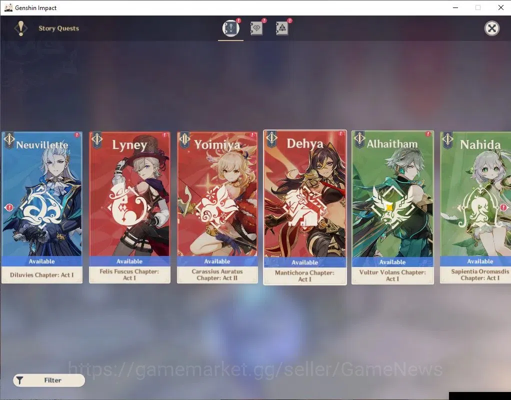 Genshin Impact Accounts Asia|AR57|7 Limit +8(*5Wep)|Clorinde+Sign,FurinaC6 image 17