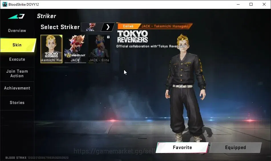 Blood Strike Accounts ASIA|Collab TokRev[MCX-The Worst Future,Takemichi] image 4