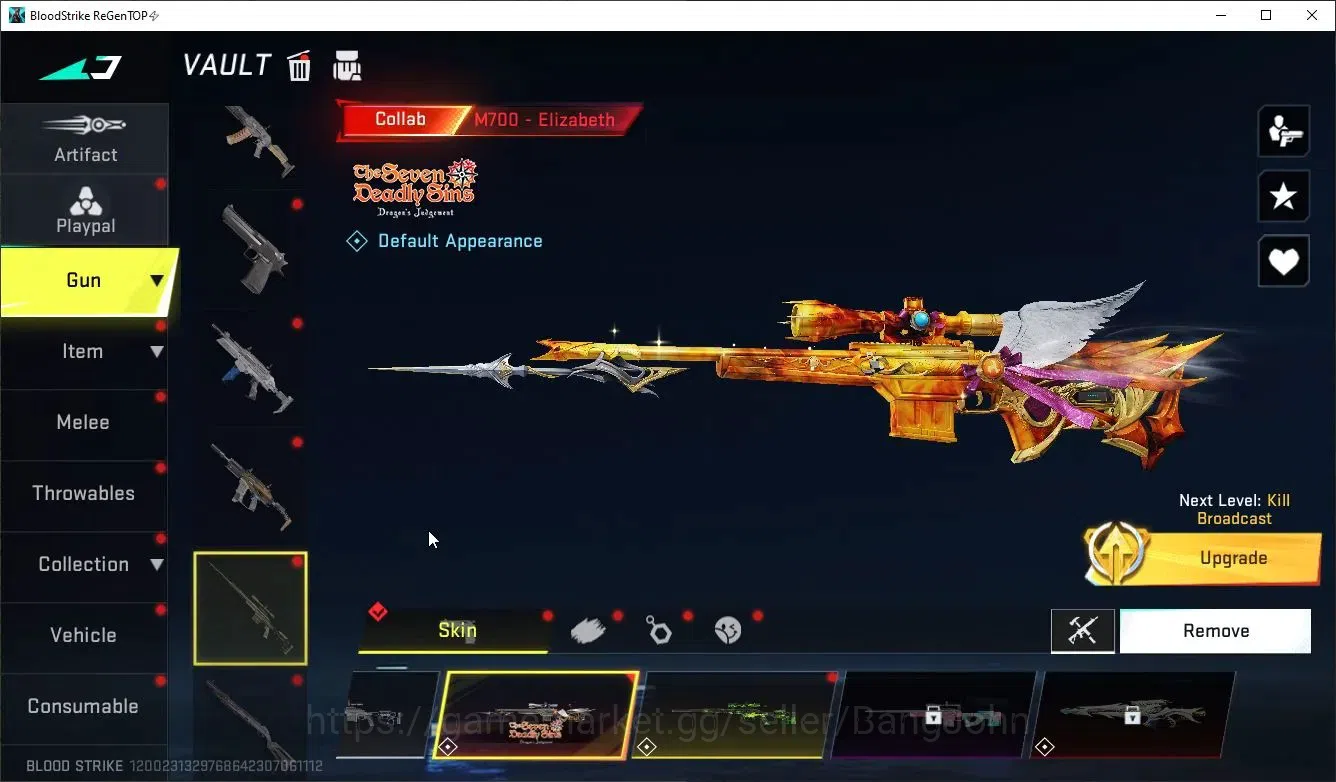 Blood Strike Accounts ASIA|2ETERNAL:Katar-Judgment,DesertEagle-Scorpius| image 11
