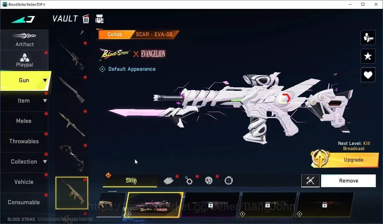 Blood Strike Accounts ASIA|2ETERNAL:Katar-Judgment,DesertEagle-Scorpius| image 13