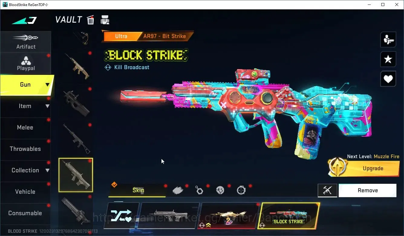 Blood Strike Accounts ASIA|2ETERNAL:Katar-Judgment,DesertEagle-Scorpius| image 14