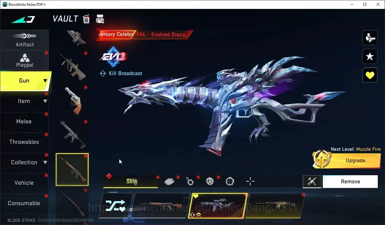 Blood Strike Accounts ASIA|2ETERNAL:Katar-Judgment,DesertEagle-Scorpius| image 18