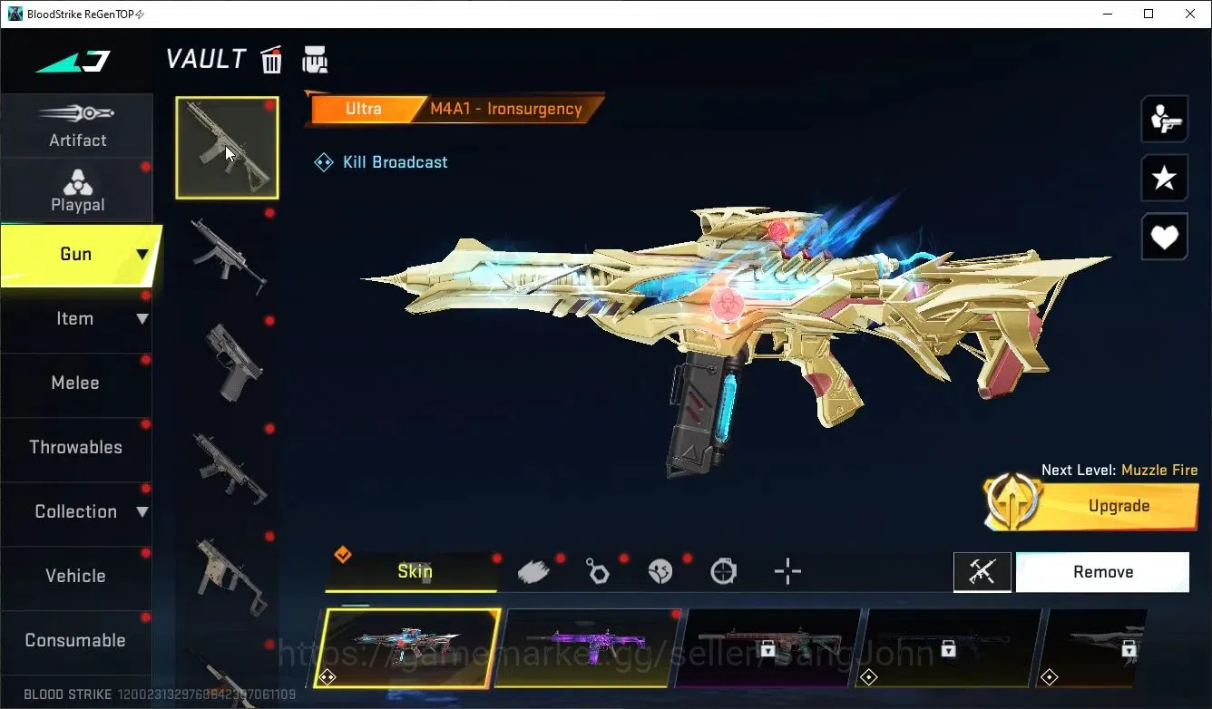 Blood Strike Accounts ASIA|2ETERNAL:Katar-Judgment,DesertEagle-Scorpius| image 2