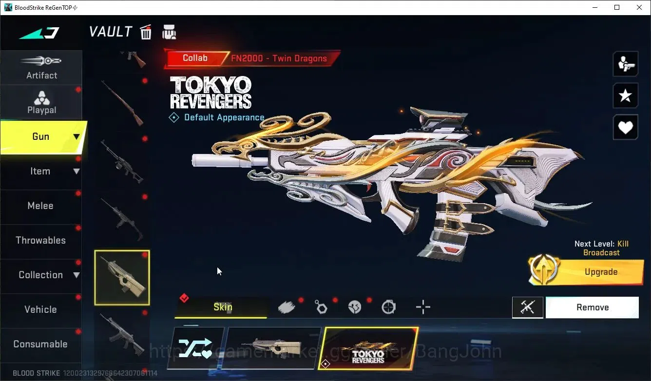 Blood Strike Accounts ASIA|2ETERNAL:Katar-Judgment,DesertEagle-Scorpius| image 20