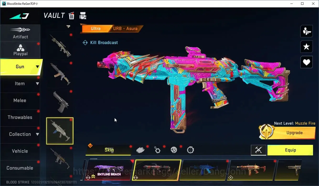 Blood Strike Accounts ASIA|2ETERNAL:Katar-Judgment,DesertEagle-Scorpius| image 9
