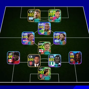 eFootball Accounts Legends & Iconic Players Mobile |PW 3153|Shwt NeymarJr EnzoFernandes Modric,Epic DavidSeaman Aguero