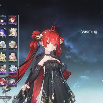 Wuthering Waves Accounts Others SEA|UL 48|4 Limited|(Suoming RC 1+Sign, Lucilla +Sign, Lynae +Sign, Iuno)|Data Bank Lv