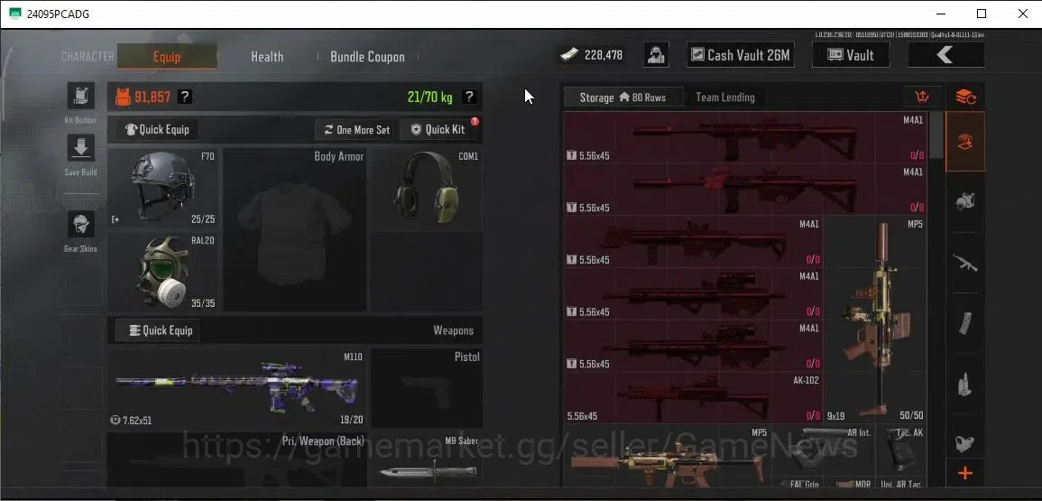 Arena Breakout Accounts MOBILE Lv30|SV 28,2M|CV 26M|Wayfarer Set|GM AK-12, image 4