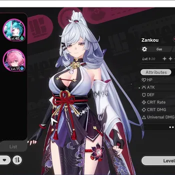 Neverness to Everness Accounts Global SEA|HL 28|TL 16|1 SSR Limited Zankou+Sign+Glider+Livery|1 S-Class Selector
