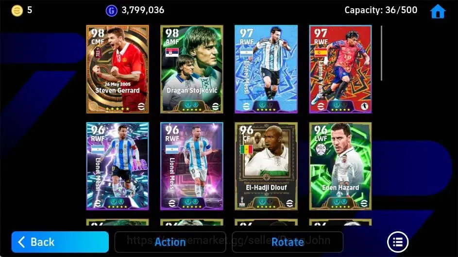 eFootball Accounts Android|PW 3134|Steven Gerrard BigT,Dragan Stojkvi image 5