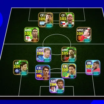 eFootball Accounts Legends & Iconic Players COLECTIVE 3187+ | J KOLLER x S AGUERO x W ROONEY x K DE BRYUNE,READY TO