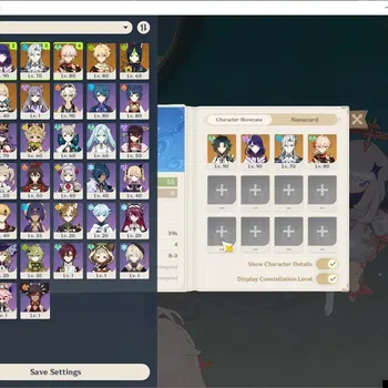 Genshin Impact Accounts Mid Game Asia|AR 55|4 Limited+2 (*5Weapon)|Neuvillette,Raiden,Kazuha,Xiao|Staff of Homa|1k Primo,3