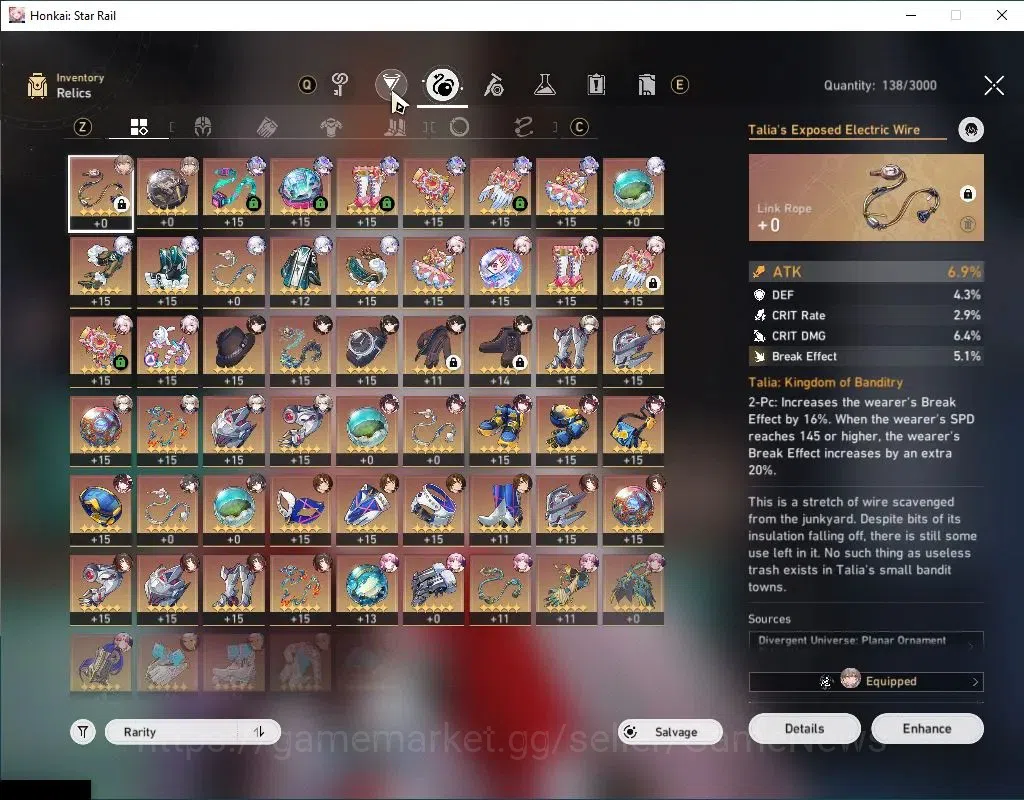 Honkai Star Rail Accounts Asia|TL 64|Premium Elation|12 Limited|Sparxie,Spar image 9