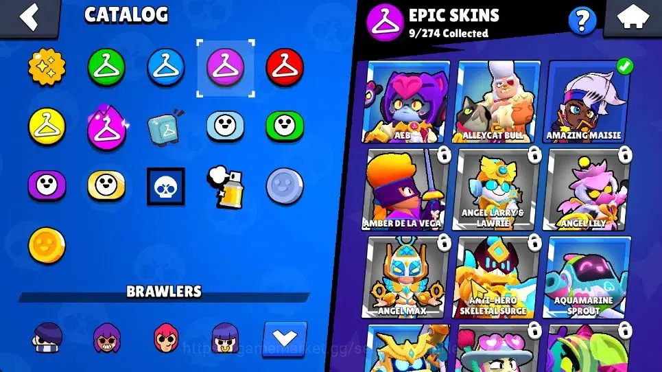 Brawl Stars Accounts 4251 Trophy|33 Brawlers 3 Max|4Legend [Mortis,Dami image 17