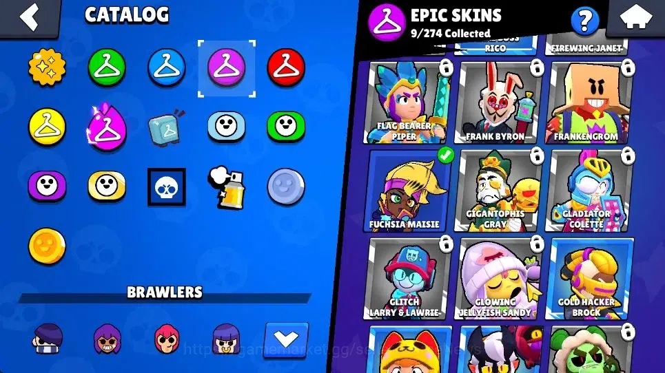 Brawl Stars Accounts 4251 Trophy|33 Brawlers 3 Max|4Legend [Mortis,Dami image 19