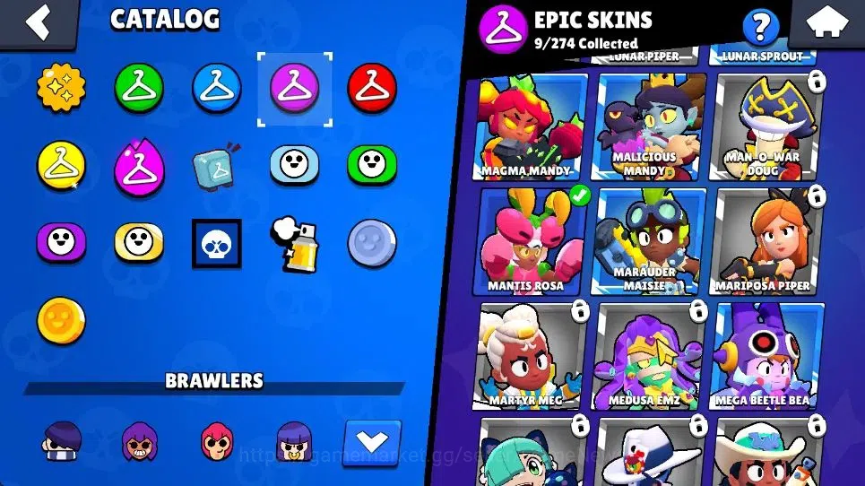 Brawl Stars Accounts 4251 Trophy|33 Brawlers 3 Max|4Legend [Mortis,Dami image 20