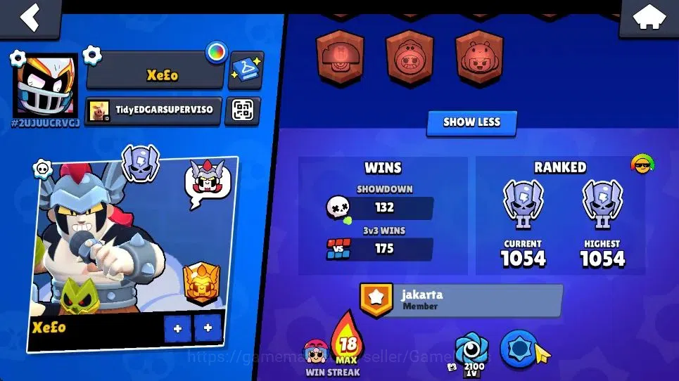 Brawl Stars Accounts 4251 Trophy|33 Brawlers 3 Max|4Legend [Mortis,Dami image 4