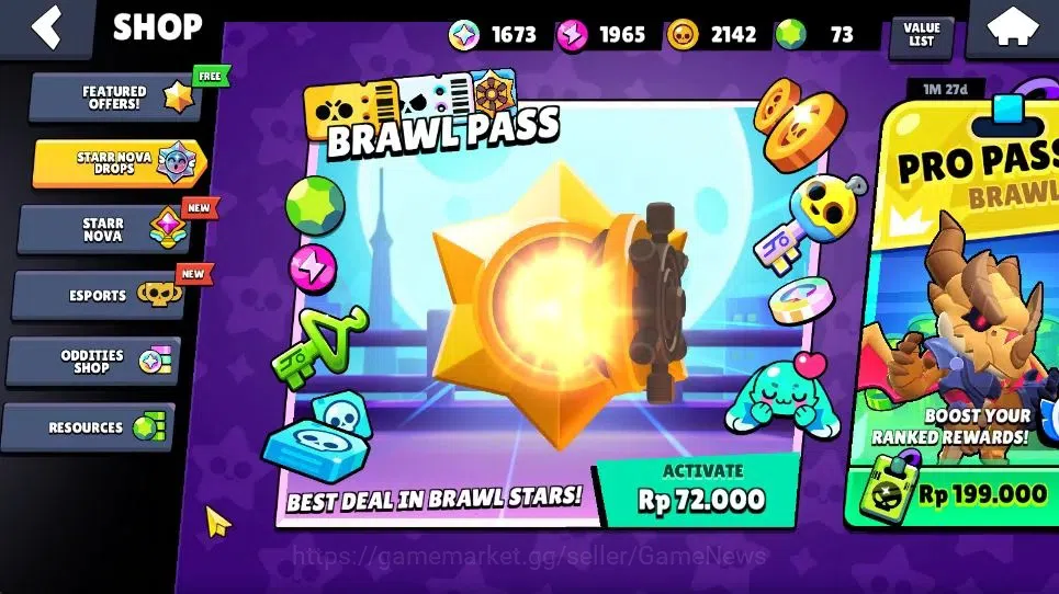 Brawl Stars Accounts 4251 Trophy|33 Brawlers 3 Max|4Legend [Mortis,Dami image 8