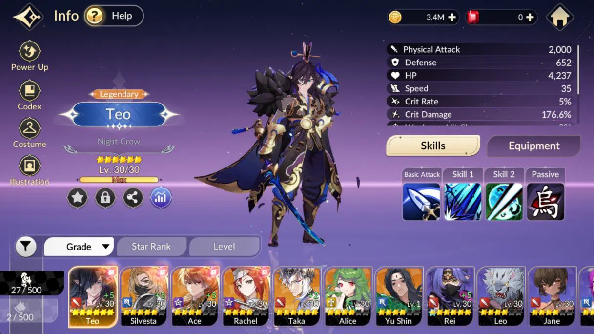 Seven Knights Re:Birth Accounts [Re;BIRTH] Global |7 Legendary (Teo,Silvesta,Ace,R image 9