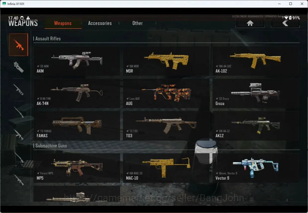 Arena Breakout Accounts Mobile | | LV 30 | SV 7.2M | CV 4.04M | SS Groza, image 8