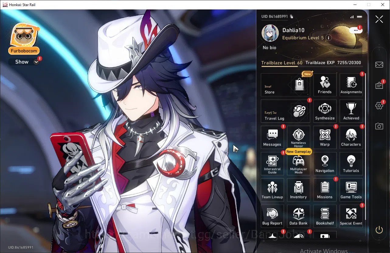Honkai Star Rail Accounts Mid Game ASIA | TL60 | Mid Game | 6 Lim | Ashveil E3+LC, DanHeng PT, Sparxie, Topaz, Acheron | 25 2
