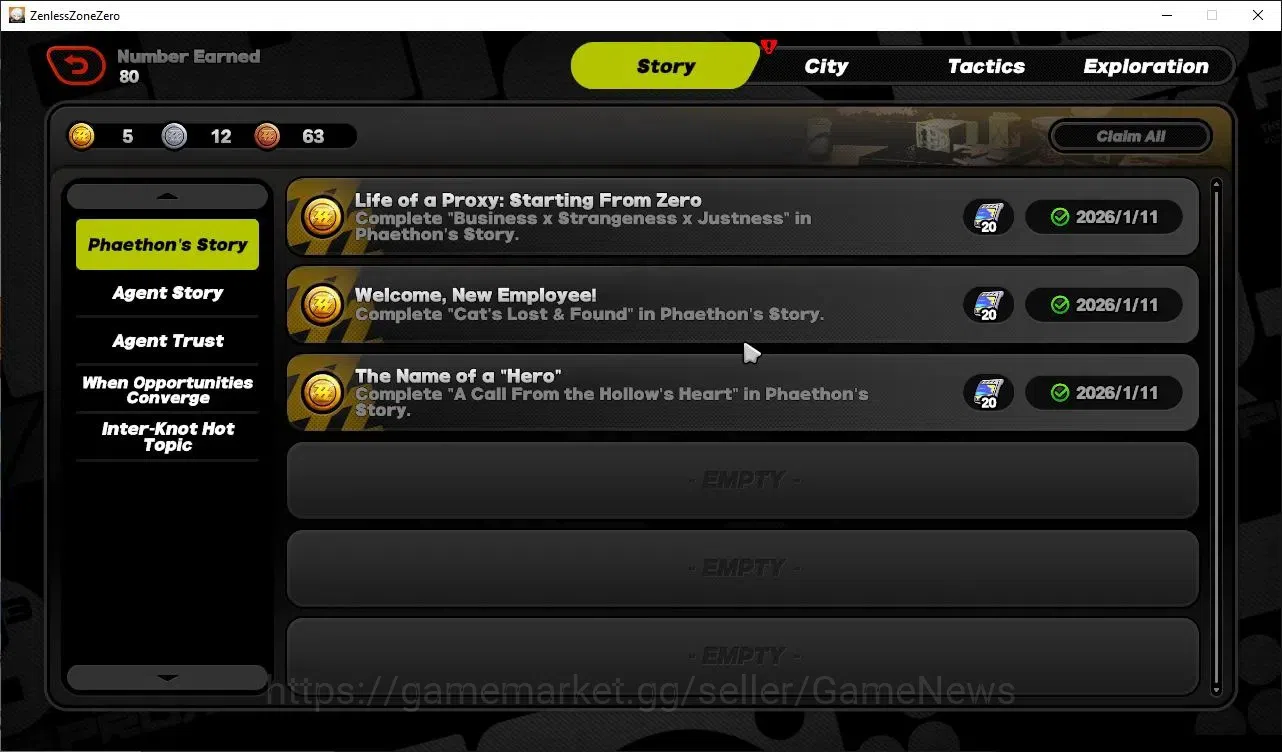 Zenless Zone Zero Accounts ASIA|IK 32|S1 CH2|1 Limited[Zhao]+3 STD[Soldier 11 image 15