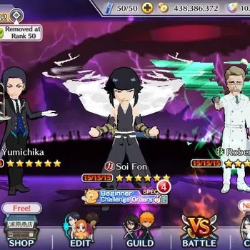 Bleach: Brave Souls Accounts Starter Global |107K BP+10K Orb|FreshStory|Robert TYBW24|Soi Fon TYBW24|Yumichika TMV|Aizen 6th