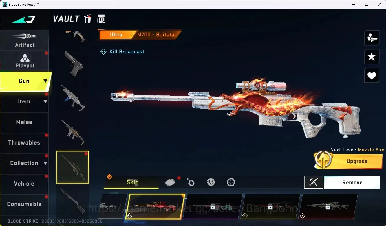 Blood Strike Accounts ASIA | 1 Eternal: AUG-Empyrean |1 Ultra Gun|1 Lege image 3