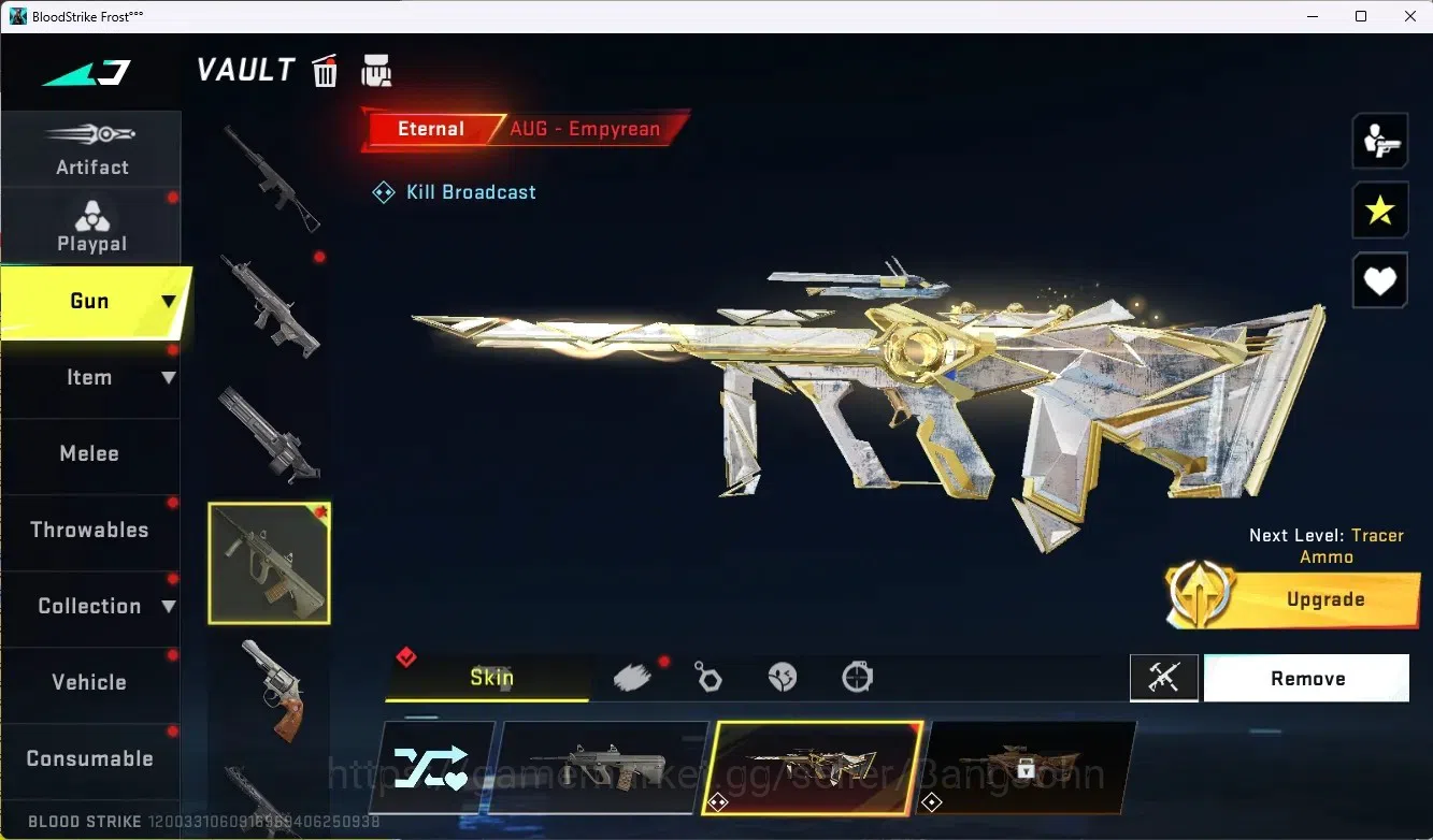 Blood Strike Accounts ASIA | 1 Eternal: AUG-Empyrean |1 Ultra Gun|1 Lege image 4