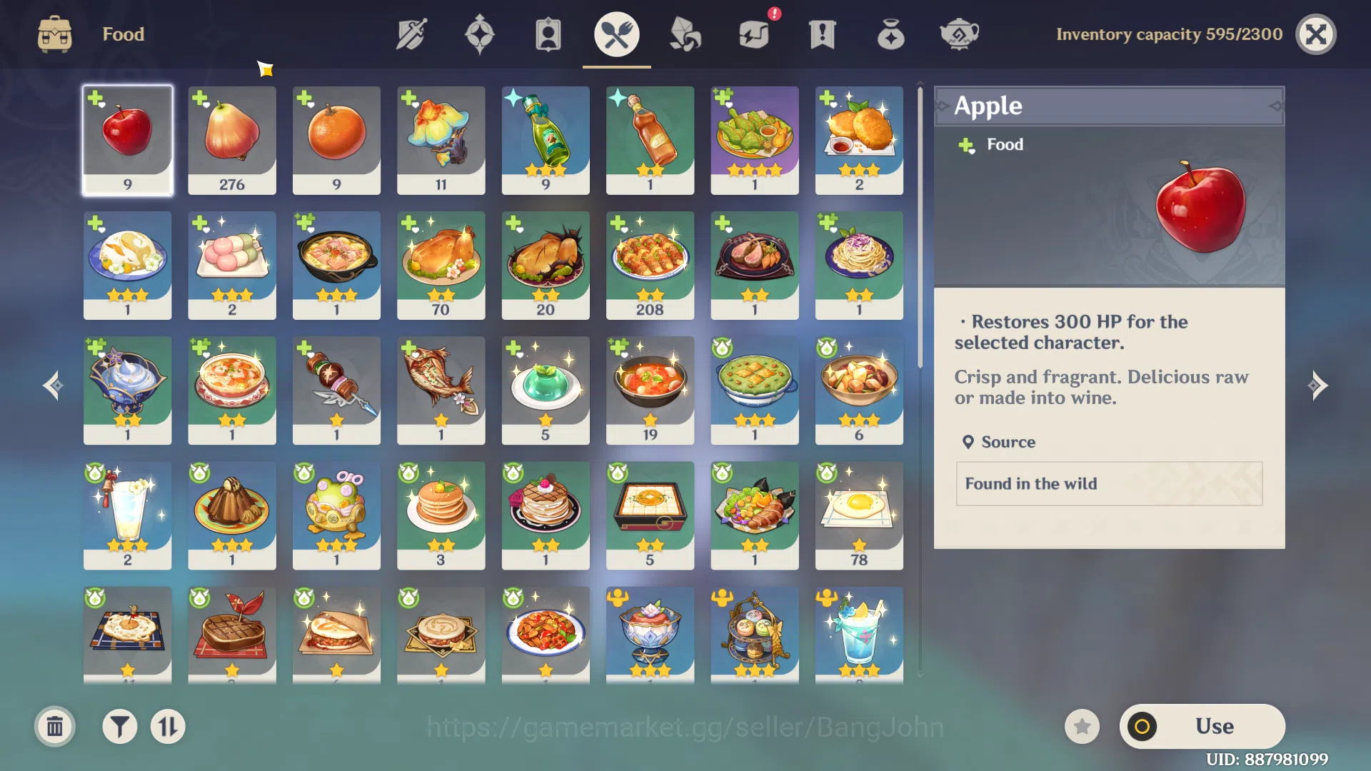 Genshin Impact Accounts Others ASIA | AR 55 | MC  Lumine | 10 Limit, Skirk, Mavuika, Kazuha, Wanderer, Keqing, Jean, Cici 7