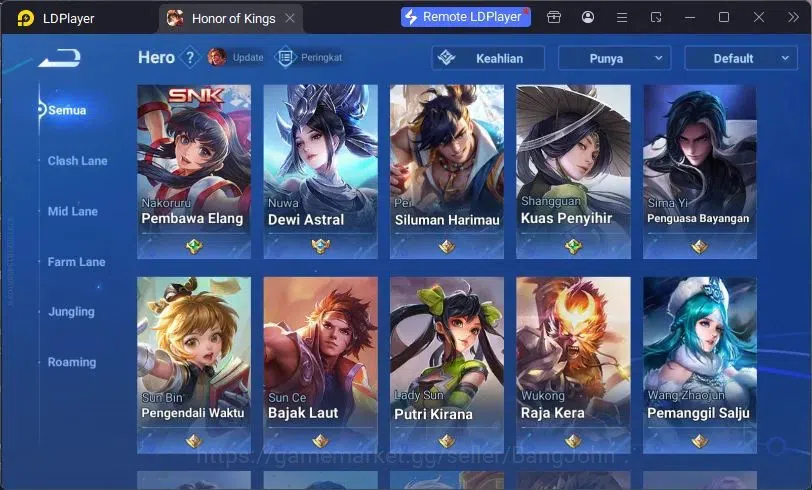Honor of Kings Accounts Global Hero73 Skin94 |LNY2024 DaQiao|KIC Luna|Limi image 8