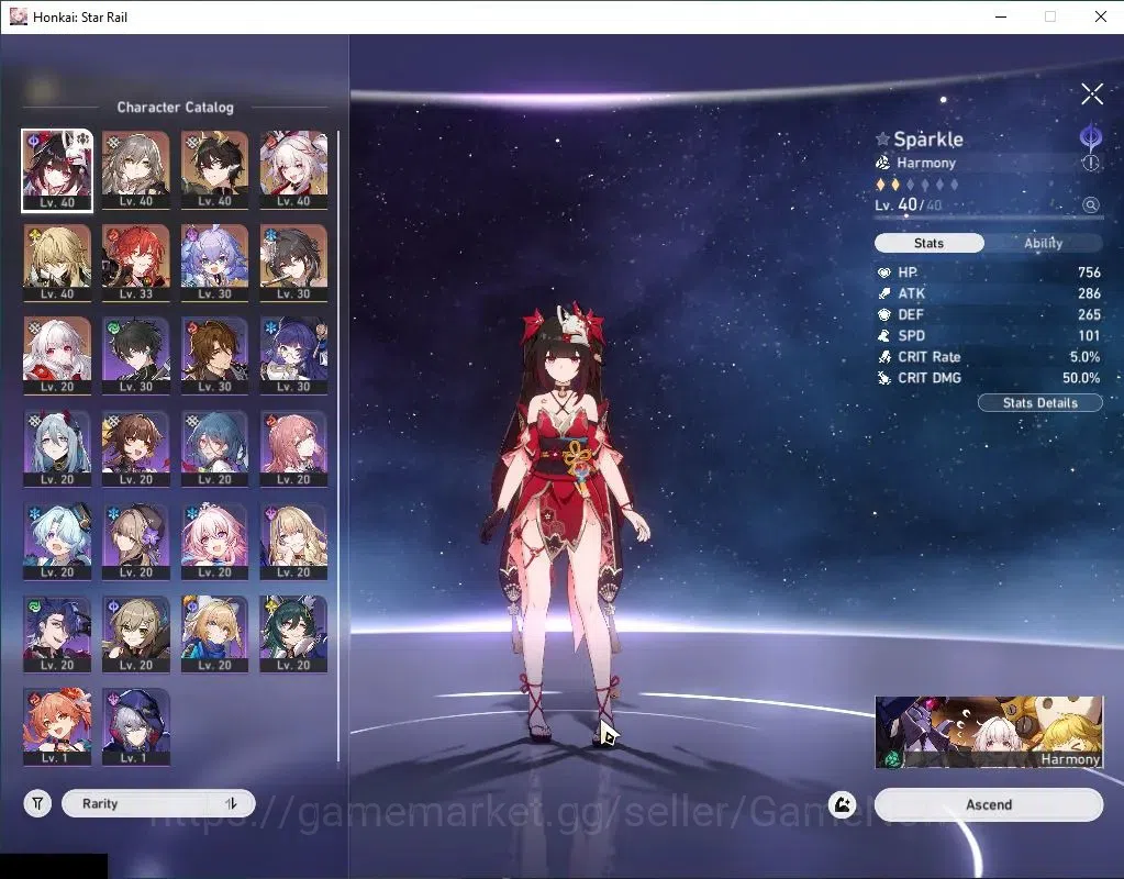 Honkai Star Rail Accounts Asia| TL 30 | 1 Golden Companion | 5 Limited | Spa image 4