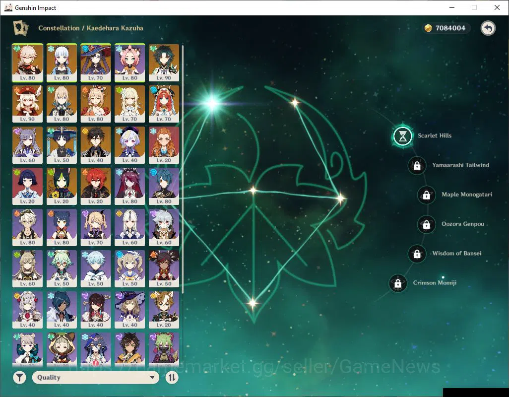 Genshin Impact Accounts ASIA|AR 56|8Limited+2(*5WEP)|Xiao+Sign,KazuhaC1,Ay image 14