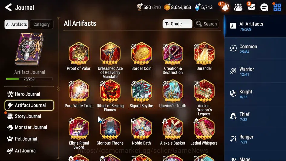 Epic Seven Accounts GLOBAL Verif|9 ML(Notos, DD Ray,LOT Scales, AElena image 17